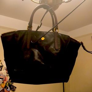Ladies …. Fully leather  bag. Hardly used